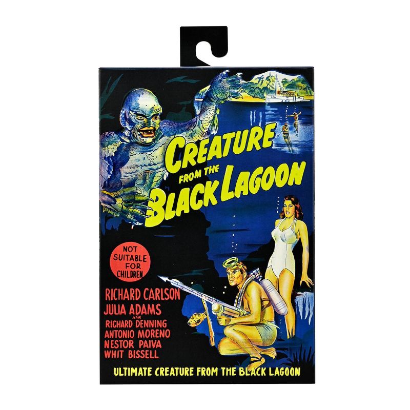 NECA Universal Monsters Ultimate Creature from the Black Lagoon B&#38;W 7&#34; Action Figure, 5 of 9