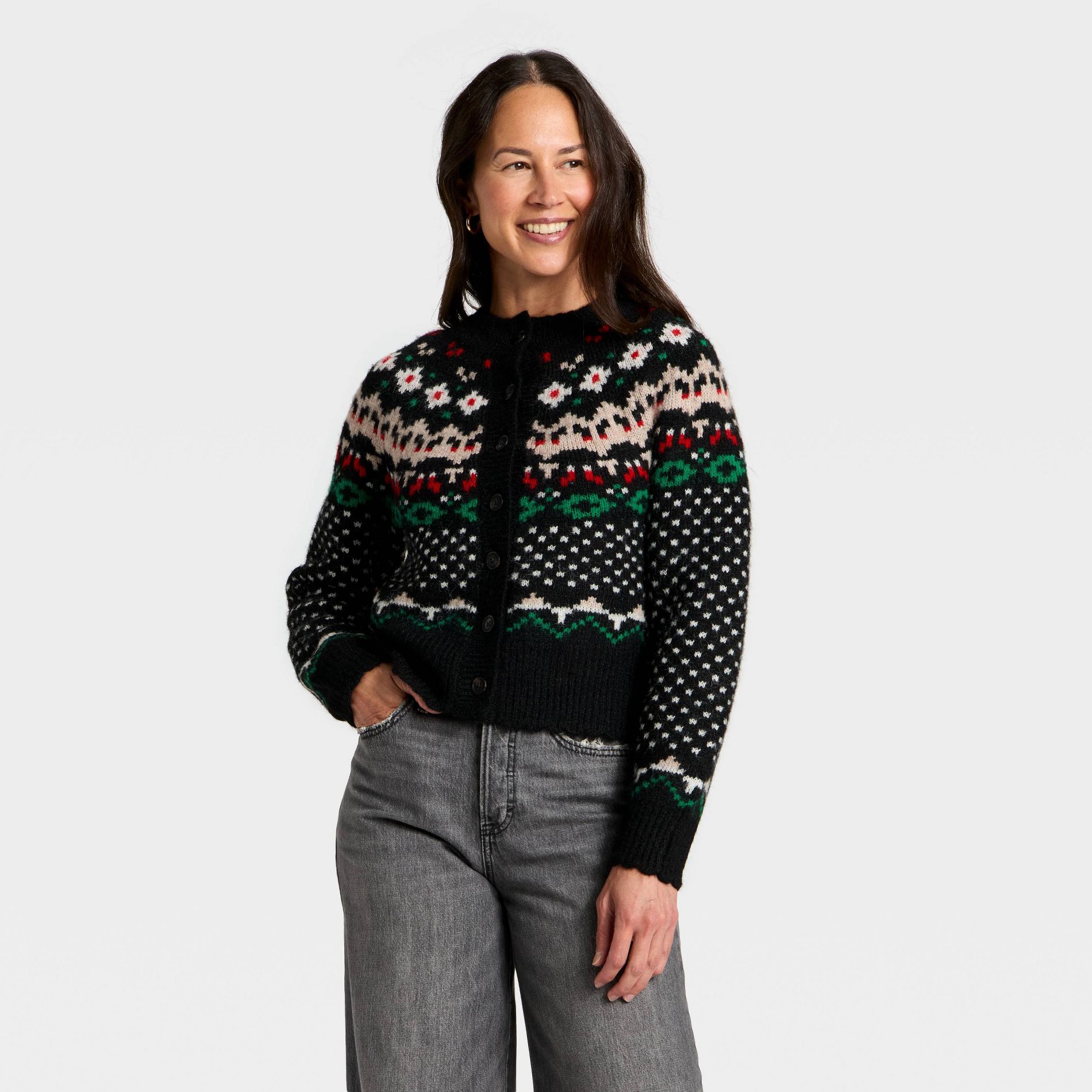 Women's Merriment Cardigan Sweater - Universal Thread™