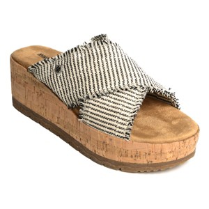 Minnetonka Women's Posey Cork Wedge Sandals - 1 of 4