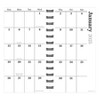 TF Publishing 2025 Weekly/Monthly Planner 6.5"x3.5" Pink Plaid: Pocket Calendar, Small Spiral Bound, All Ages - 3 of 4