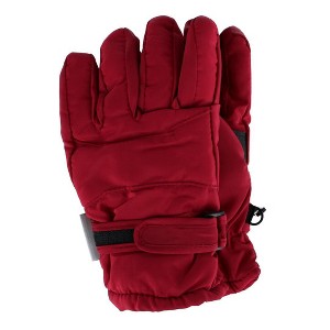 CTM Kids' 3-6 Thinsulate Lined Waterproof Winter Gloves - 1 of 3