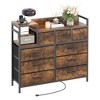 9-Drawer Dresser with Charging Station,Dresser for Bedroom,Heavy-Duty Dresser Organizer with Power Cord - 2 of 4
