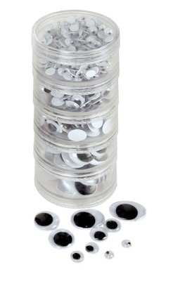 Creativity Street Wiggle Eyes, Black, 20 Mm, 300 Pieces : Target