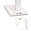 Excello Global Products Wellness Series 5-Touch Adjustable LED Desk Lamp with Wireless Phone Charging Base, 16", White - 4 of 4