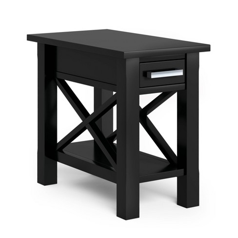 Target black deals end tables