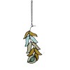 Chloe Lighting Feather Tiffany-Style Stained Glass Window Panel 7" Tall - 2 of 4