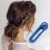 Unique Bargains Women's Classic Fashion Hair Clips 2.36"x0.67"x0.47" 3 Pcs - 2 of 3