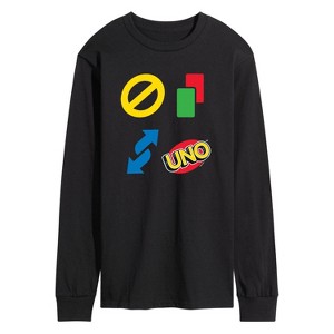 Men's - UNO - Men's Long Sleeve T-Shirt Long Sleeve Graphic T-Shirt - 1 of 4