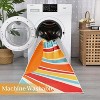 Non-Slip Machine Washable Rug, Low-Pile Soft Carpet for Home Decor, Pet Friendly Easy Clean Floor Mat - 4 of 4