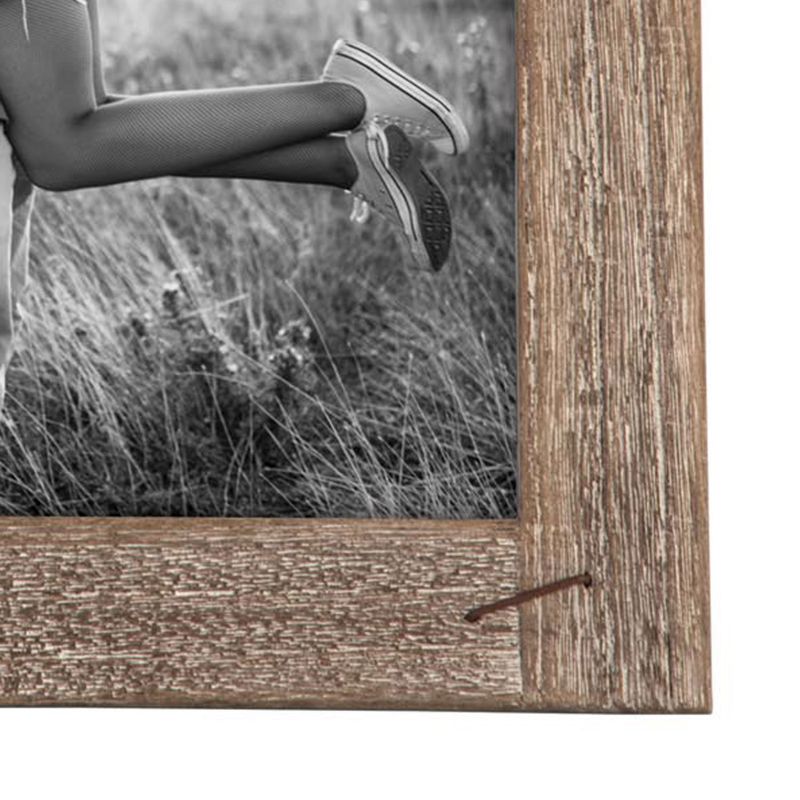 8 x 10 inch Decorative Distressed Wood Picture Frame with Nail Accents - Foreside Home & Garden, 2 of 4