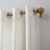 No. 918 Sheer Erica Crushed Voile Grommet Curtain Panel - 2 of 4