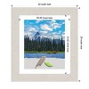 Amanti Art Rustic Plank White Picture Frame - 4 of 4