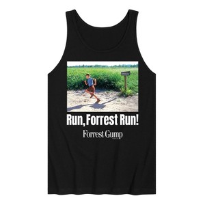 Men's - Forrest Gump - Run Forrest Run Graphic Tank Top - 1 of 3