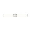 Cooper 1-Light LED Vanity Light - Brushed Nickel, Art Deco Design, 32" Wide, Dimmable - 3 of 4