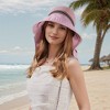 Anna-Kaci Wide Brim Mesh Sun Hat with Back Bow UV Protection Foldable Travel Hat for Women Outdoor Summer Style - 3 of 4