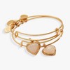 Alex and Ani Mother & Daughter Heart Set of 2 - 3 of 3