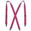 CTM Women's Elastic Clip-End 1 Inch Basic Suspenders - 3 of 4
