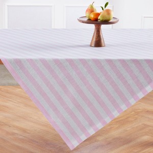 Solino Home Stripe Linen Table Throw | Sorrento Stripe - 1 of 4