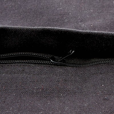 Assorted Black and White Cotton Pillow Covers Set of 4