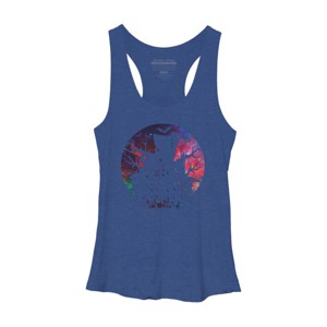 Women's Design By Humans Halloween home By durungkapok Racerback Tank Top - 1 of 3