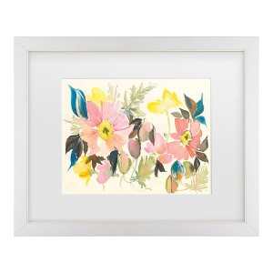 Trademark Fine Art - Kristy Rice Pastel Garden I Matted Framed Art - 1 of 4