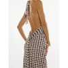 Clotth Women's Sleeveless Halter Printed Maxi Dress Deep V Neck Backless Bodycon Long Dresses Y2k Formal Cocktail Going Out Beachwear - 4 of 4