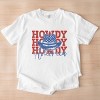 Simply Sage Market Women's Howdy America Short Sleeve Garment Dyed Tee - 3 of 4