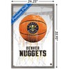 Trends International NBA Denver Nuggets - Drip Basketball 21 Framed Wall Poster Prints - 3 of 4