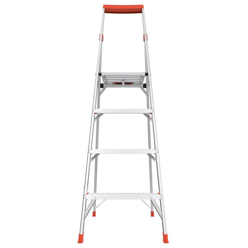 Little Giant Ladder Systems 6&#39; ANSI Type IA 300 lb Aluminum Stepladder Gray, 6 of 10