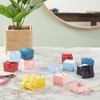 Juvale 24 Count Small Gift Boxes for Jewelry, Anniversaries, Weddings, Birthdays (6 Colors, 1.6 x 1.2 In) - 2 of 4