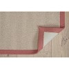 HomeStock Athena Natural & Burnt Orange 4x6, Transitional, Machine Tufted and Hand Finished - 4 of 4