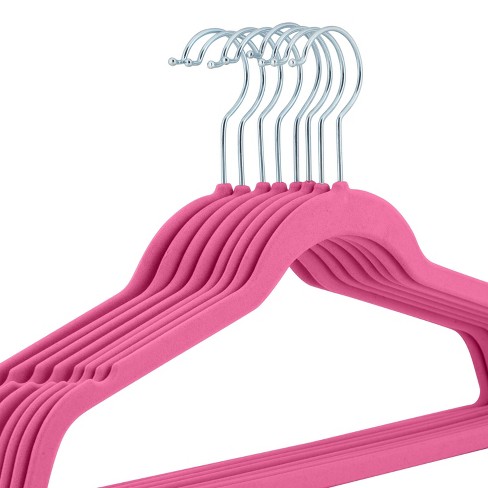 SONGMICS Plastic Hangers, 50 Pack Lightweight Space-Saving Hangers