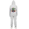Everyday Kids “Trick RAWR Treat” Dinosaur Halloween Hoodie – Cute T-Rex Truck Graphic – Fun Fall Sweatshirt, Heather Gray, Size 4T - 2 of 3