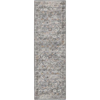 Dalyn Jericho JC4 Silver Area Rug - 2'6" x 12' Runner
