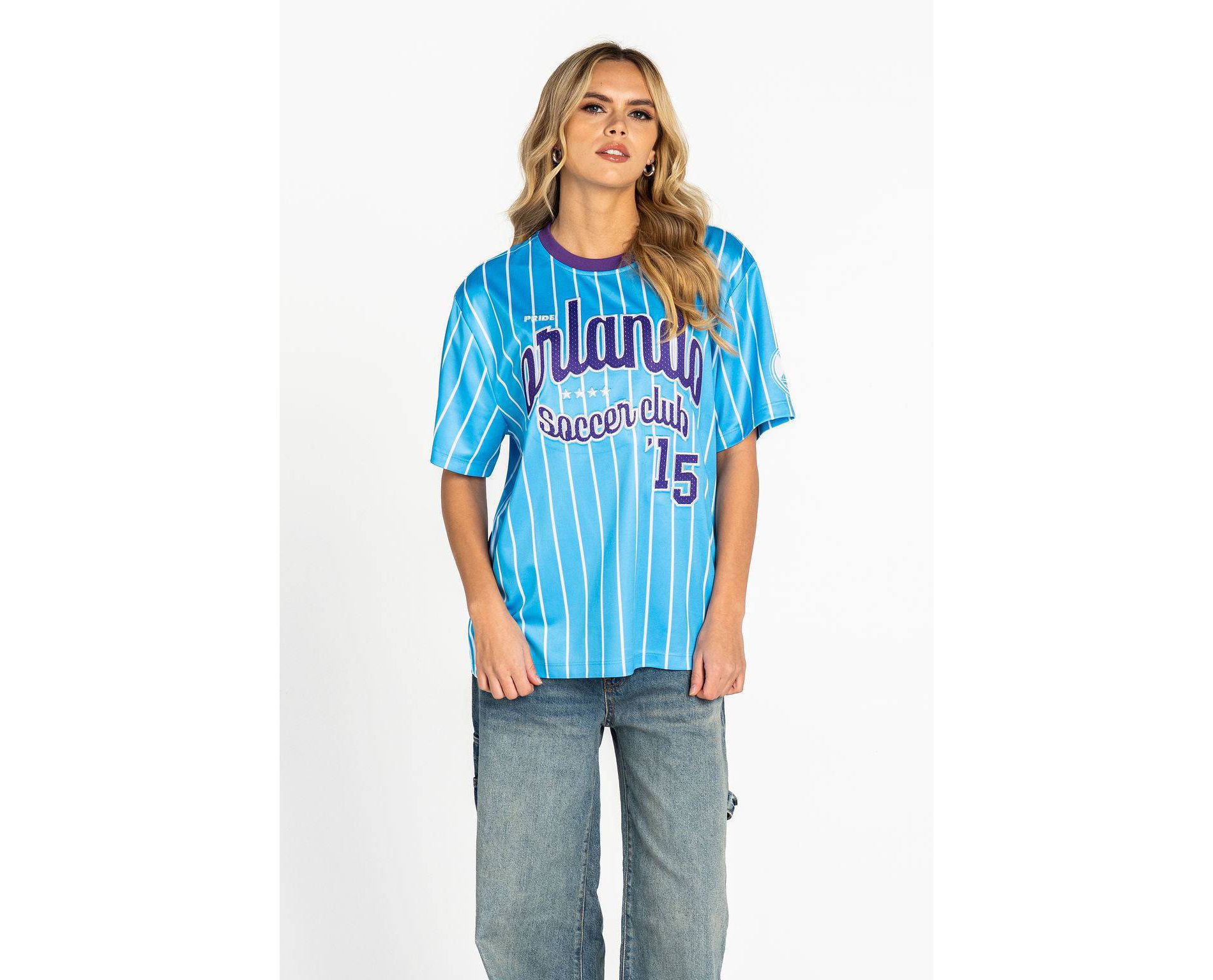 NWSL Orlando Pride Drop Shoulder T-Shirt - L