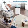 10000 BTU Portable Air Conditioner Up to 450 Sq.Ft, 3-In-1 AC Unit with Cool/Fan/Dehumidifier,Wheels/Remote Control/Window Kit - 2 of 4