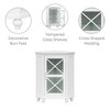 Teamson Home Blue Ridge Freestanding Wooden Corner Floor Cabinet - 4 of 4