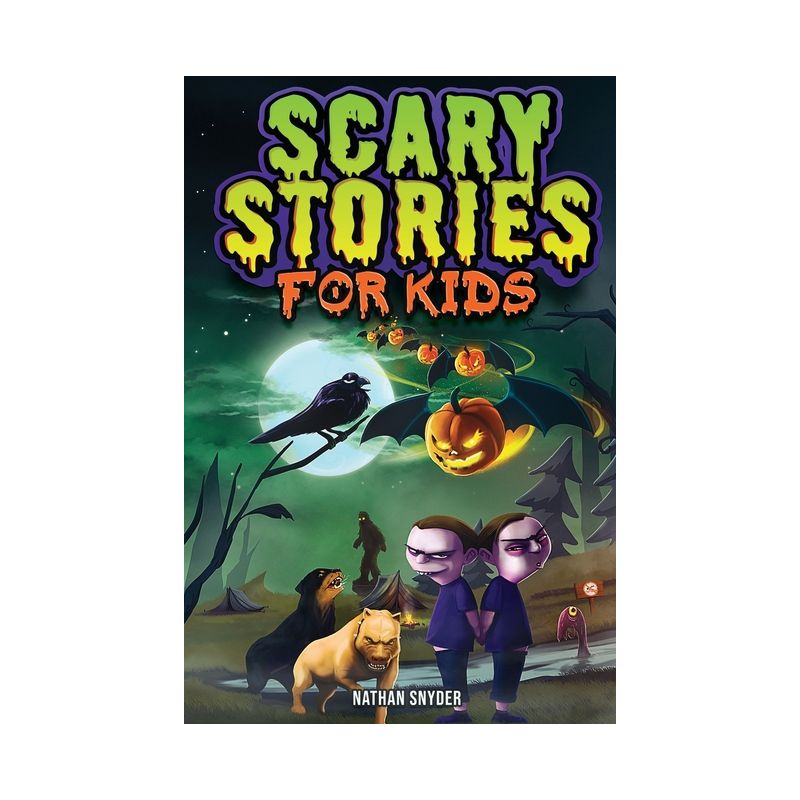Scary Stories for Kids - by  Nathan Snyder (Paperback), 1 of 2