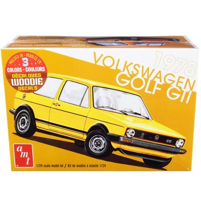 Skill 2 Model Kit 1978 Volkswagen Golf GTI 1/24 Scale Model by AMT