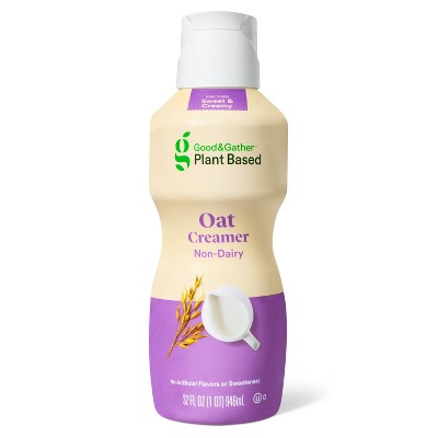 Sweet and Creamy Naturally Flavored Non-Dairy Oatmilk Creamer - 32 fl oz - Good & Gather™