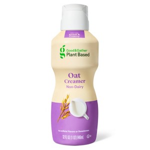 Sweet and Creamy Naturally Flavored Non-Dairy Oatmilk Creamer - 32 fl oz - Good & Gather™ - 1 of 3
