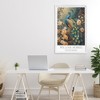 Stupell Industries Vintage Morris Inspired Blue Peacock Framed Giclee Art - 3 of 4