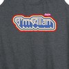 Women's - Barbie - I'm Allen Graphic Racerback Tank - 2 of 4