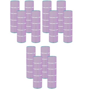 Hurricane 12 Pack HF7468-04P Platinum Purple Pool Filter Cartridge for PJAN115, Unicel C-7468, Filbur FC-0810, Jandy Industries CL460, CV460 - 1 of 4