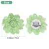 Unique Bargains Alloy Satin Fabric Big Rose Flower Dainty Brooches 1 Pc - 3 of 4