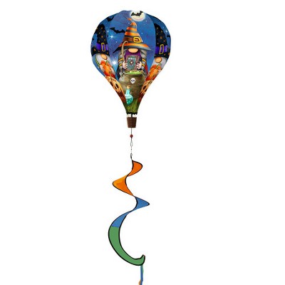 Briarwood Lane Hot Air Balloon Wind Twister 54x12 Halloween Gnomes For Halloween Balloon