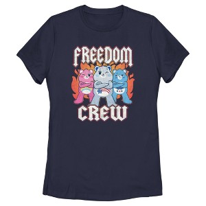 Women's Care Bears Freedom Crew T-Shirt - 1 of 4