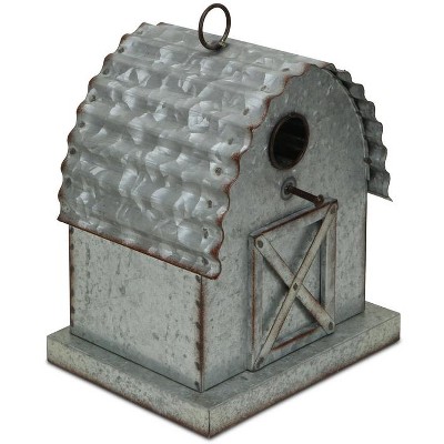 Cheung's Ethel Metal Hanging Birdhouse Décor - Curved