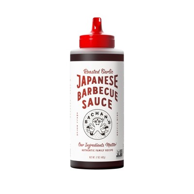 Bachan's Roasted Garlic Japanese BBQ Sauce - 17oz