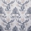 Spencer Shower Curtain Gray/Taupe - Moda at Home - 2 of 4